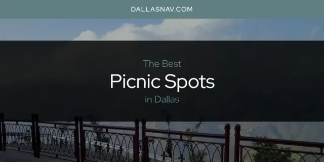 Dallas' Best Picnic Spots [Updated 2024]