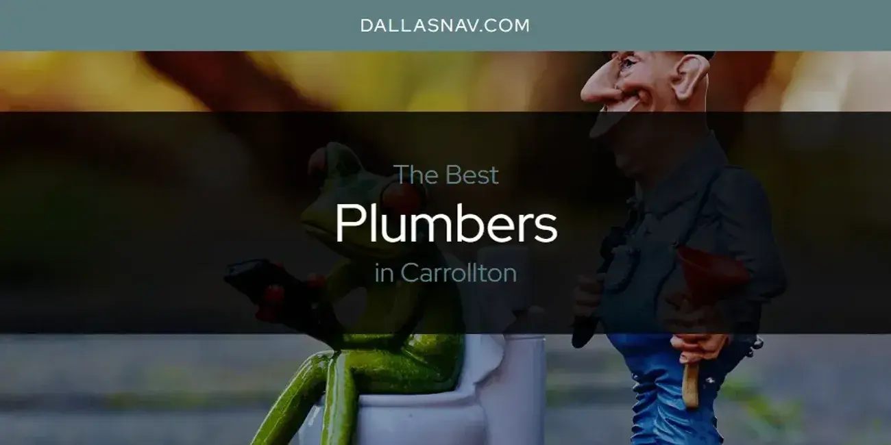 Carrollton's Best Plumbers [Updated 2024]
