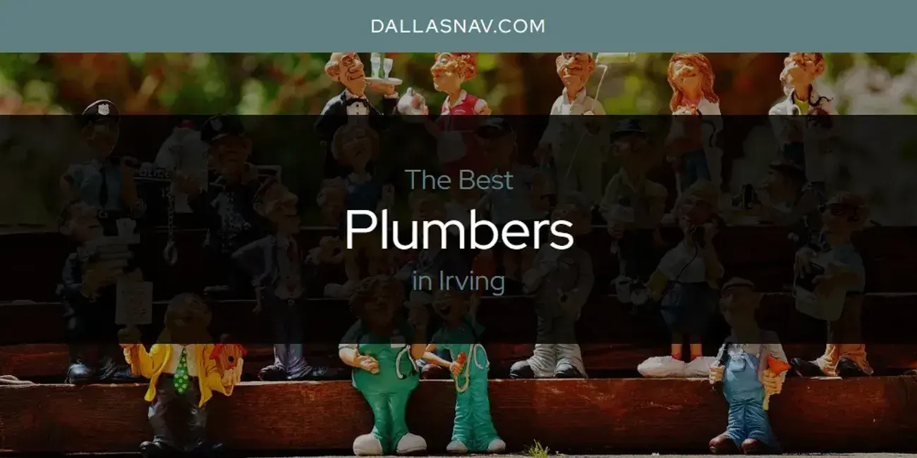 Irving's Best Plumbers [Updated 2024]