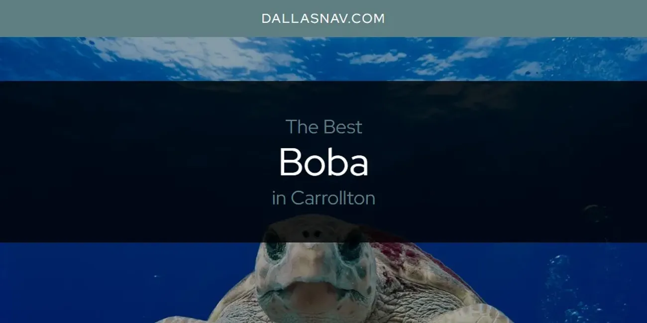The Absolute Best Boba in Carrollton  [Updated 2025]