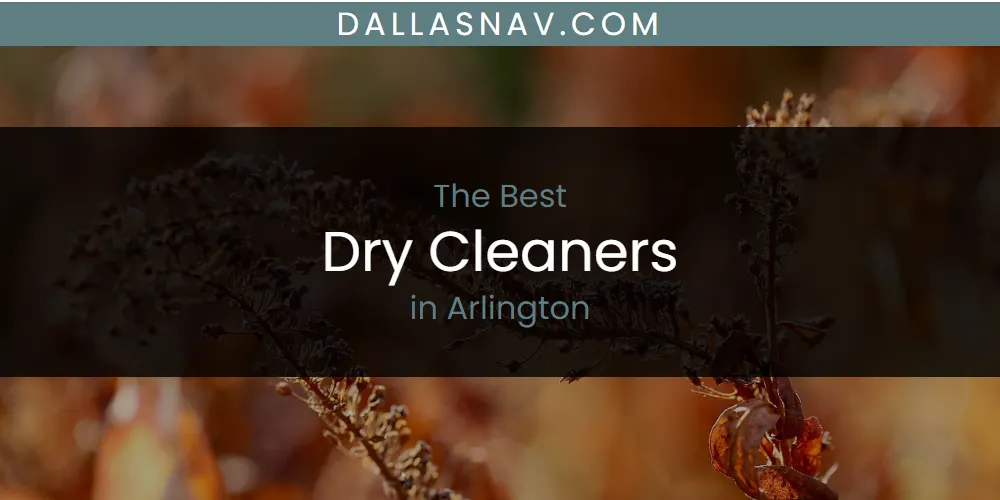 The Absolute Best Dry Cleaners in Arlington  [Updated 2025]