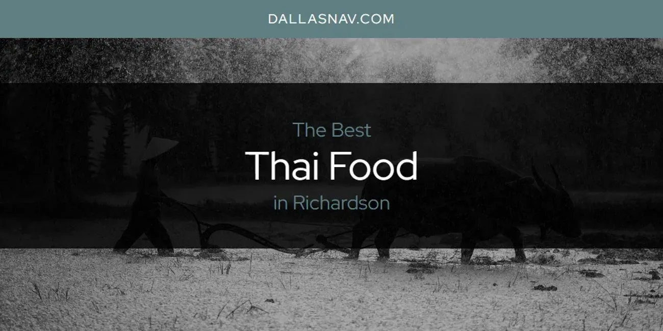Richardson's Best Thai Food [Updated 2025]