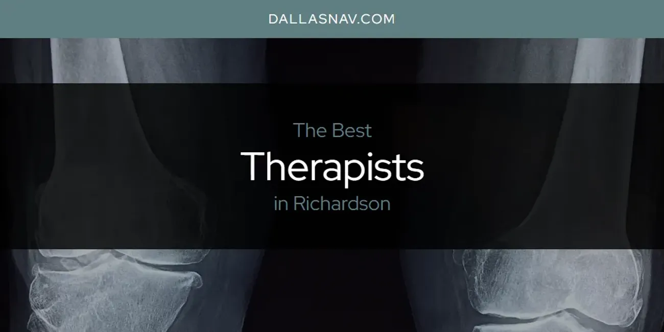 Richardson's Best Therapists [Updated 2025]